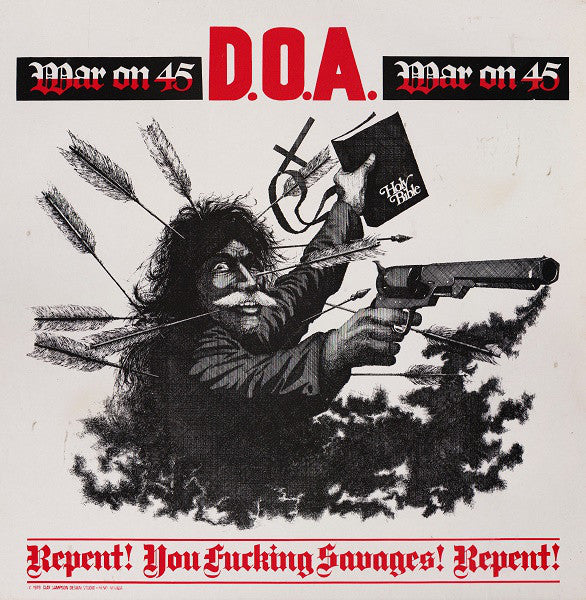 D.O.A. (2) - War On 45 (12") - USED