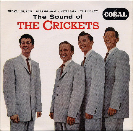 The Crickets (2) - The Sound Of The Crickets (7", EP, RE, 4-p) - USED