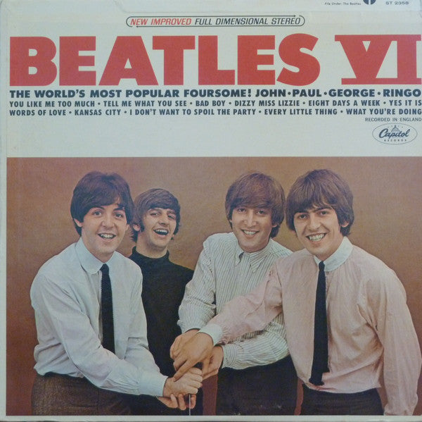 The Beatles - Beatles VI (LP, Album, RE) - USED