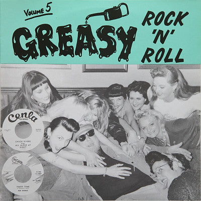 Various - Greasy Rock 'N' Roll - Volume 5 (LP, Comp) - USED