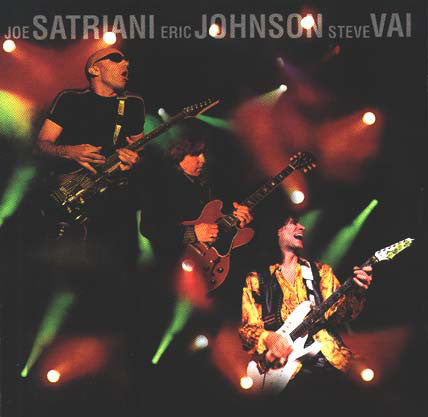 Joe Satriani / Eric Johnson (2) / Steve Vai - G3 Live In Concert (CD, Album) - USED