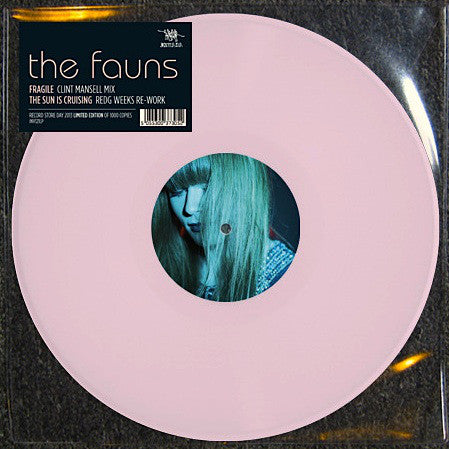 The Fauns - Fragile/The Sun Is Cruising Remixes (12", Single, Ltd, Pin) - USED