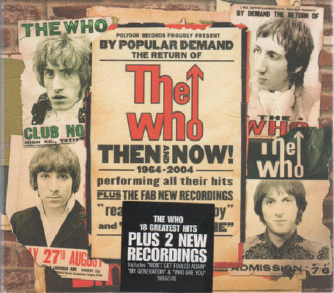 The Who - Then And Now (CD, Comp, Dig) - USED