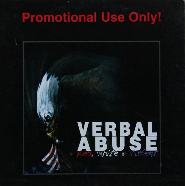Verbal Abuse - Red, White & Violent (CD, Album, Promo) - USED