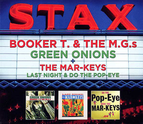 Booker T. & The M.G.s* / The Mar-Keys - Green Onions + Last Night & Do The Pop-Eye (CD, Album, RE + CD, Comp + Comp) - NEW