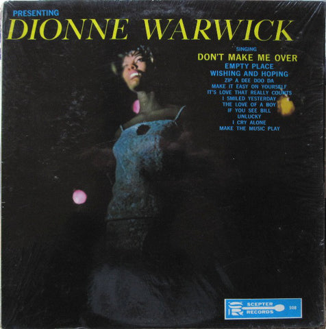 Dionne Warwick - Presenting Dionne Warwick (LP, Album, Mono) - USED