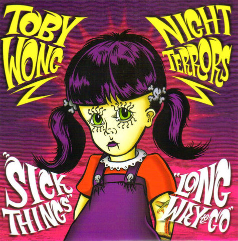 Night Terrors (2), Toby Wong - Night Terrors (2)/Toby Wong (7") - USED