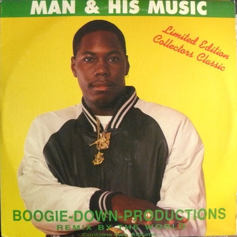 Boogie-Down-Productions* - Man & His Music (2xLP, Album, Ltd, RE) - NEW