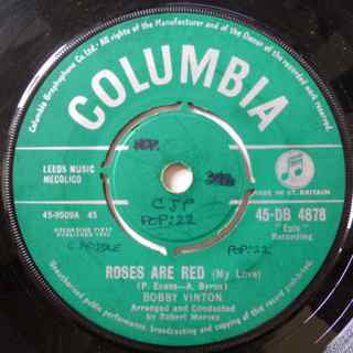 Bobby Vinton - Roses Are Red (7", Single) - USED