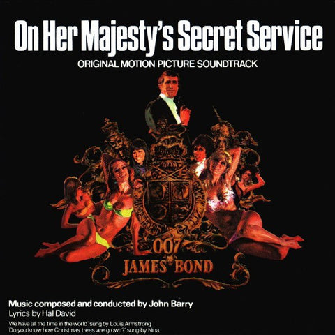 John Barry - On Her Majesty's Secret Service - Original Motion Picture Soundtrack (CD, Album, RE) - USED