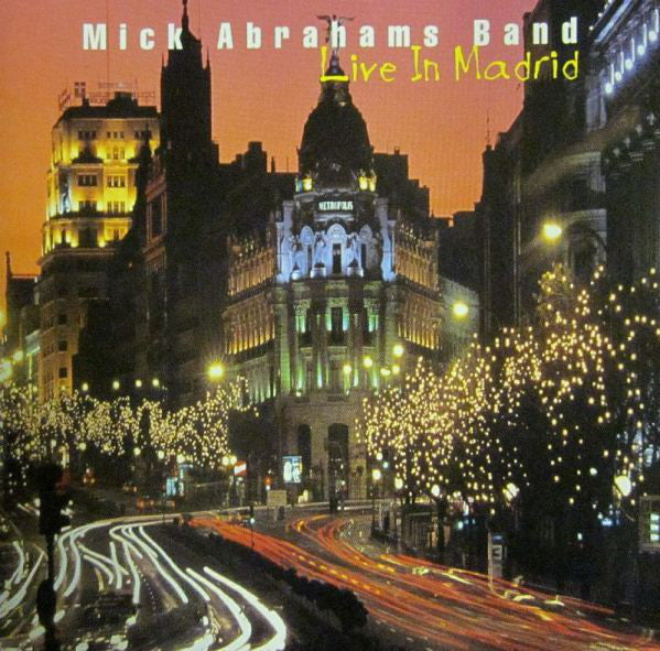 Mick Abrahams Band - Live In Madrid (CD) - USED