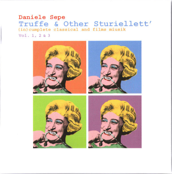 Daniele Sepe - Truffe & Other Sturiellett'. (In)cumplete Classical And Films Miusik Vol. 1, 2 & 3 (3xCD, Album, Comp, Ltd, Box) - NEW