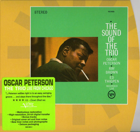 Oscar Peterson - The Sound Of The Trio (CD, Album, RE, RM, Dig) - USED