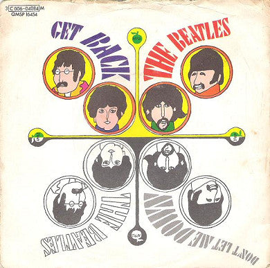 The Beatles With Billy Preston - Get Back / Don't Let Me Down (7", Single) - USED