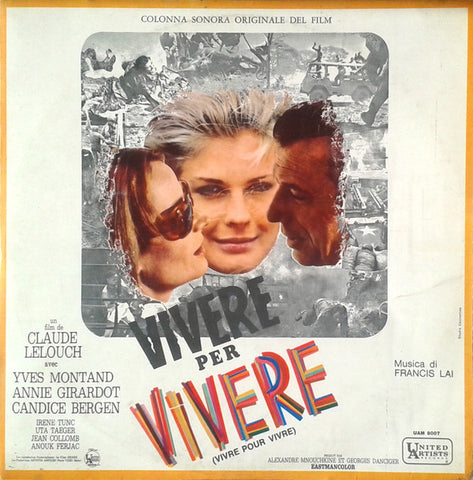Francis Lai - Vivere Per Vivere (Vivre Pour Vivre) (LP, Album, Lam) - USED