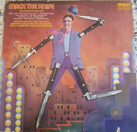 Kurt Weill - L'Opera Da Tre Soldi Ed Altre Celebri Composizioni Di Kurt Weill (LP) - USED