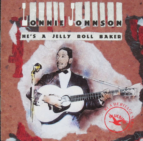 Lonnie Johnson (2) - He's A Jelly Roll Baker (CD, Comp, RM) - USED