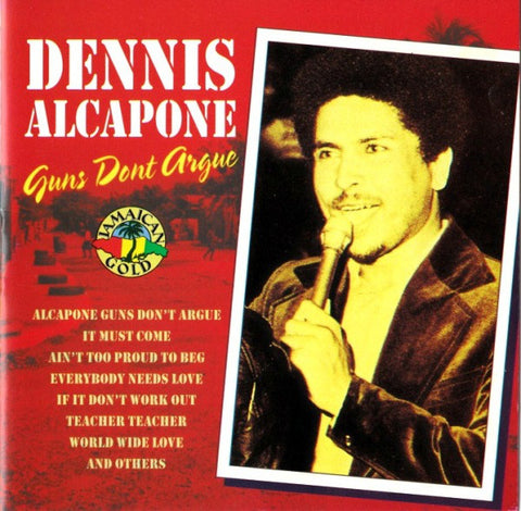 Dennis Alcapone - Guns Don't Argue (CD, Album, RE) - USED
