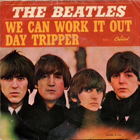 The Beatles - We Can Work It Out / Day Tripper (7", Single, Dec) - USED