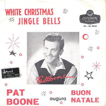 Pat Boone - White Christmas / Jingle Bells (7") - USED