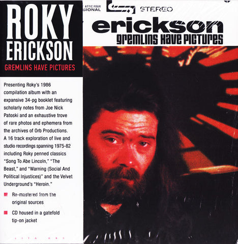 Roky Erickson - Gremlins Have Pictures (CD, RE) - NEW