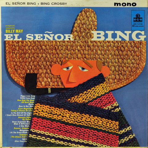 Bing Crosby - El Señor Bing (LP, Album, Mono) - USED