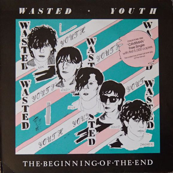 Wasted Youth (3) - The Beginning Of The End (LP, Comp + 7", S/Sided, Ltd + Comp) - USED