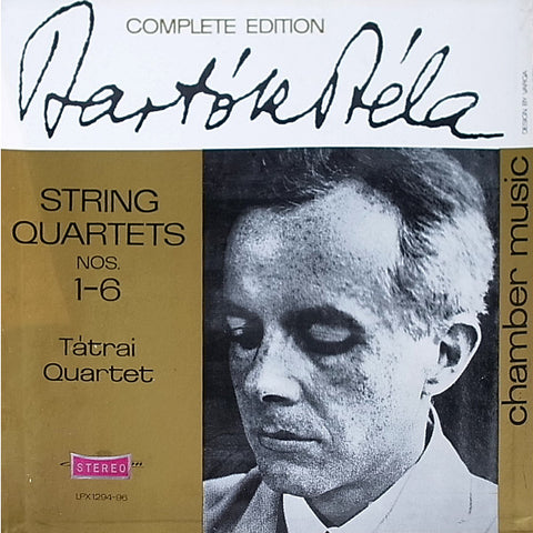 Bartók Béla*, Tátrai Quartet - String Quartets Nos. 1-6 (3xLP + Box) - USED