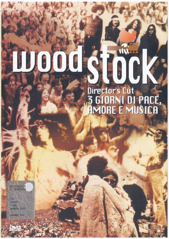Various - Woodstock: The Director's Cut (DVD-V, PAL, Reg) - USED
