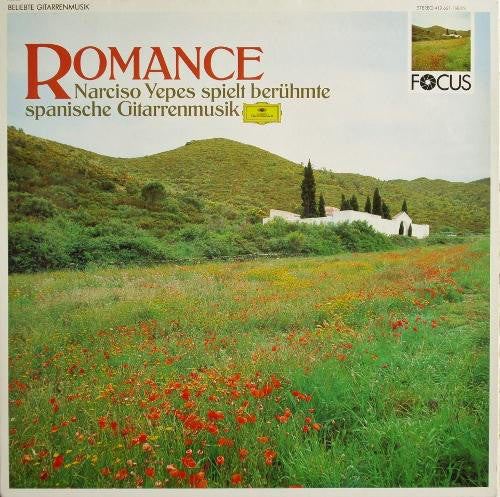 Narciso Yepes - Romance - Narcisco Yepes Spielt Berühmte Spanische Gitarrenmusik (LP, Comp) - USED