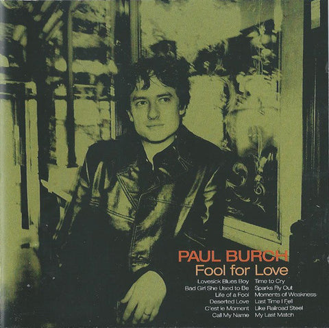 Paul Burch - Fool For Love (CD, Album) - USED