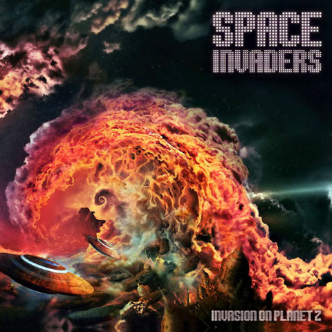 Space Invaders (15) - Invasion On Planet Z (2xLP, Album) - USED