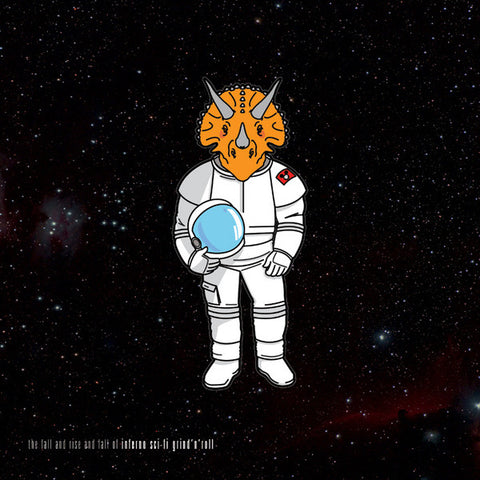 Inferno Sci-fi Grind'n'Roll* - The Fall And Rise And Fall Of Inferno Sci-fi Grind'n'Roll (LP, Whi + CDr) - NEW