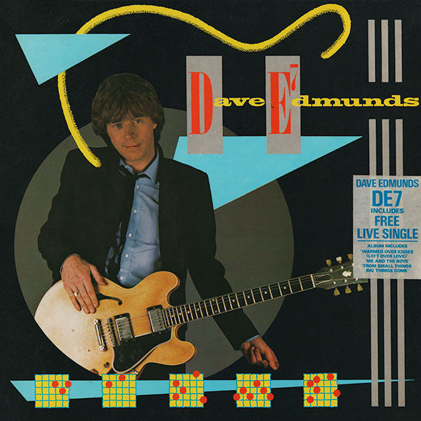 Dave Edmunds - D. E. 7 (LP, Album + 7", Promo) - USED