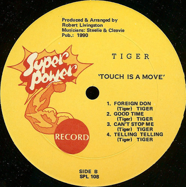Tiger - Touch Is A Move (LP) - USED