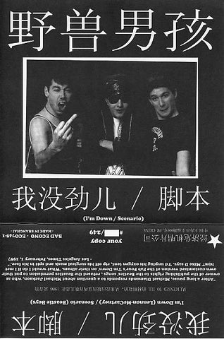 Beastie Boys - I'm Down (7", RP, Unofficial, Pin) - USED