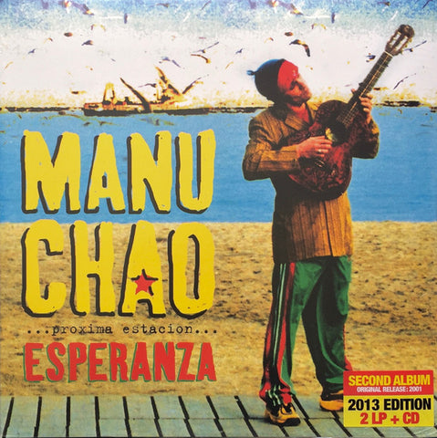 Manu Chao - ...Próxima Estación... Esperanza (2xLP, Album, RE + CD, Album, RE, RP + Gat) - NEW