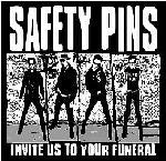 Safety Pins - Invite Us To Your Funeral (CD, Album) - USED