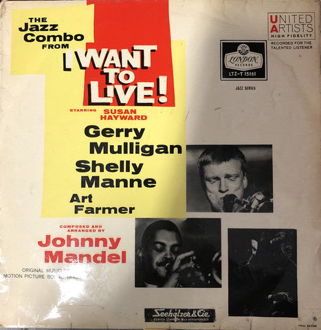 Gerry Mulligan - The Jazz Combo From "I Want To Live!" (LP, Album, Mono) - USED