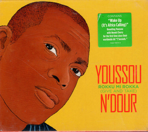 Youssou N'Dour - Rokku Mi Rokka = Give And Take (CD, Album) - USED