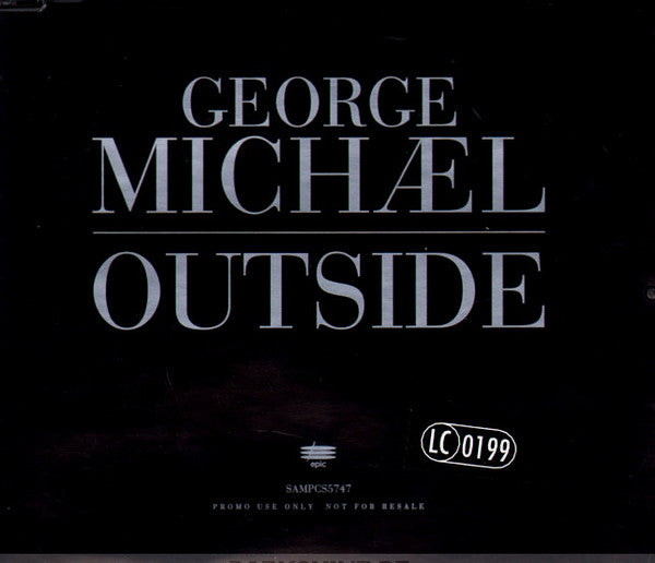 George Michael - Outside (CD, Single, Promo) - USED
