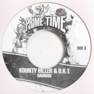 Kounty Biller*, O.K.T.* / Selectas Choice - Badman / Rap You Back (7", Unofficial) - USED
