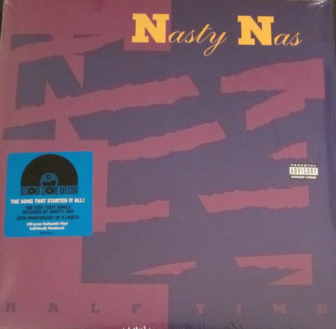 Nasty Nas* - Half Time (12", Ltd, Num, RE, 180) - NEW