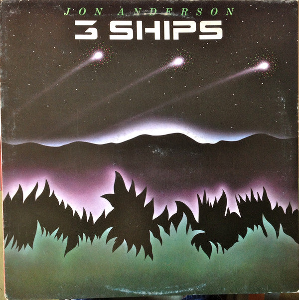 Jon Anderson - 3 Ships (LP, Album) - USED