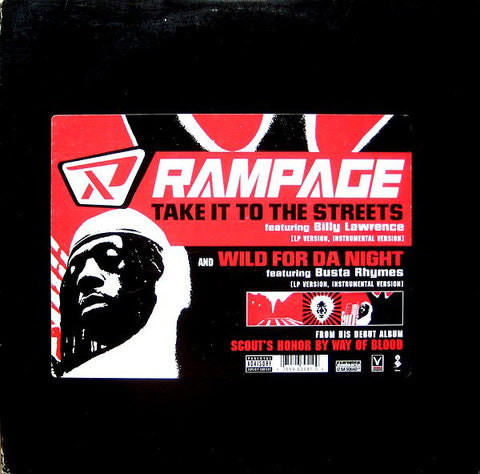Rampage (2) - Take It To The Streets / Wild For Da Night (12") - USED
