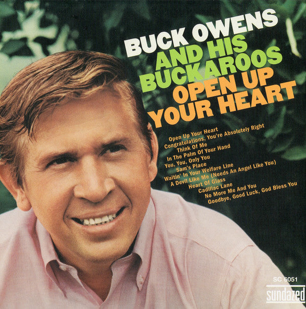 Buck Owens And His Buckaroos - Open Up Your Heart (CD, Album, RM) - USED