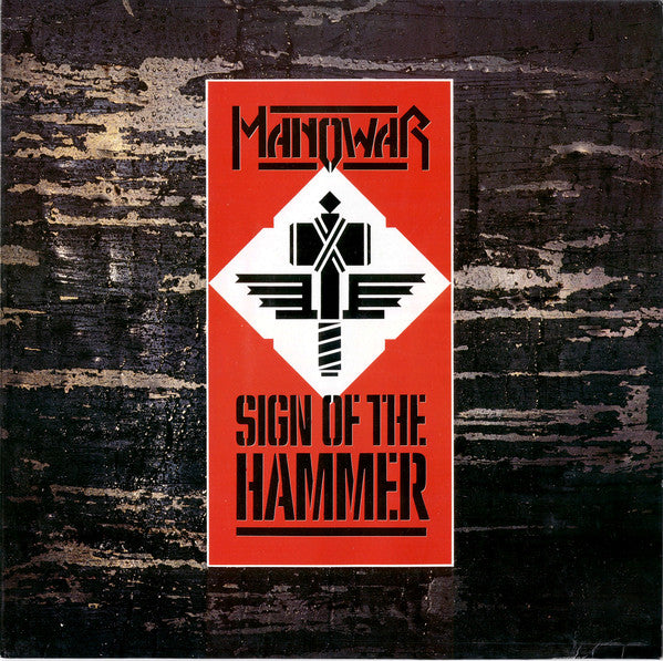 Manowar - Sign Of The Hammer (LP, Album) - USED