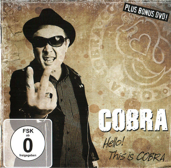 Cobra (15) - Hello! This Is Cobra (CD, Album + DVD-V) - NEW
