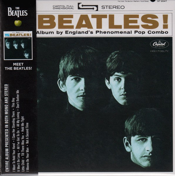 The Beatles - Meet The Beatles! (CD, Album, Mono, Ltd, RE, RM) - USED
