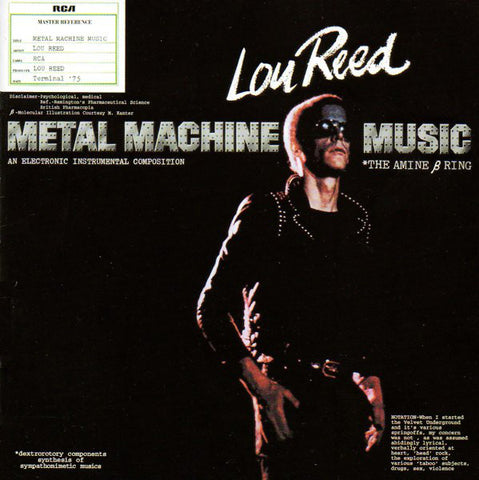 Lou Reed - Metal Machine Music (CD, Album, RE, RM, RP) - NEW